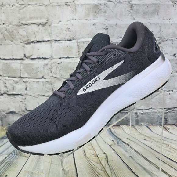 Brooks Ghost 16 Men’s 14 Wide 2E Black Running Shoes Athletic Sneakers Walking - Picture 3 of 9